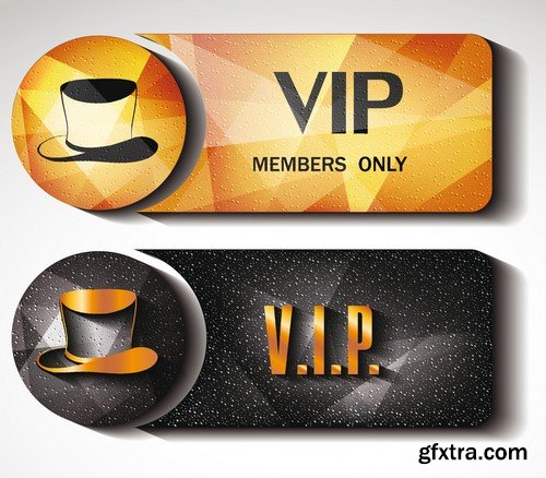 Stock Vectors - Vip 3, 25xEPS