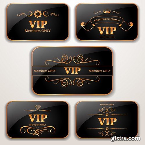 Stock Vectors - Vip 3, 25xEPS