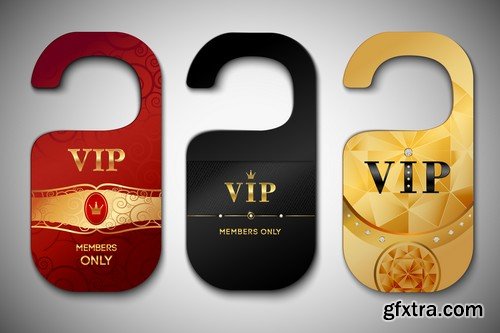 Stock Vectors - Vip 3, 25xEPS