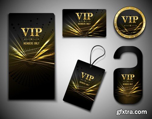 Stock Vectors - Vip 3, 25xEPS