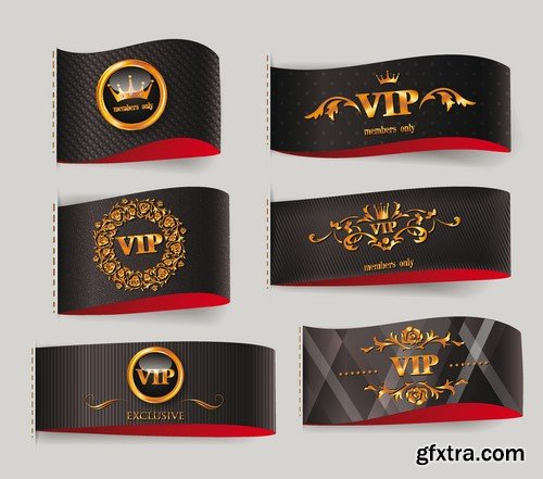 Stock Vectors - Vip 3, 25xEPS