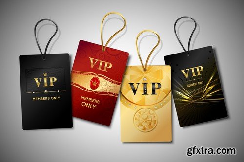 Stock Vectors - Vip 3, 25xEPS