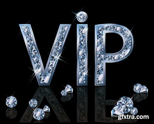 Stock Vectors - Vip 3, 25xEPS