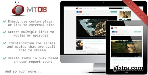 CodeCanyon - MTDb - Streaming Plugin