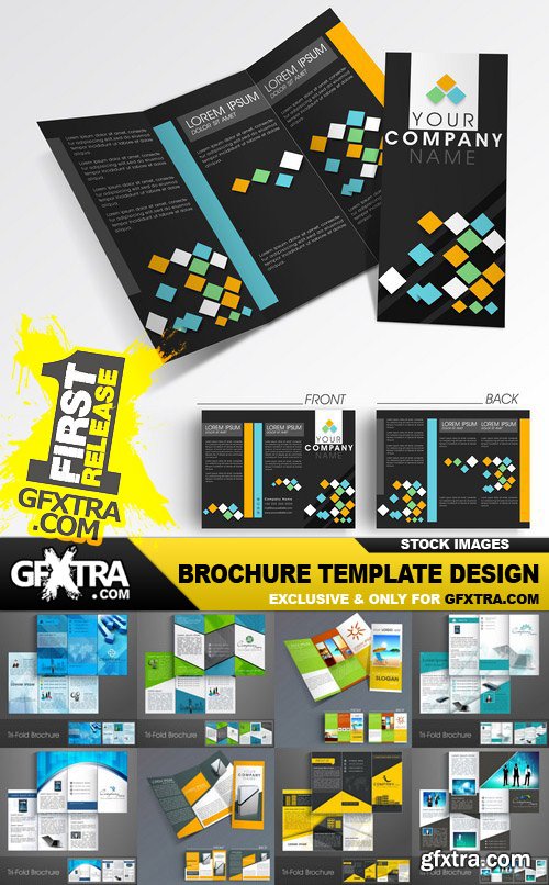 Brochure Template Design #10 - 30 Vector