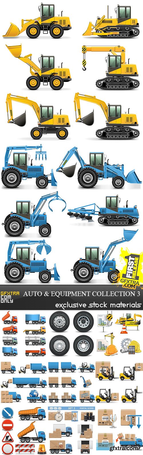 Auto and Equipment Collection #3, 25xEPS