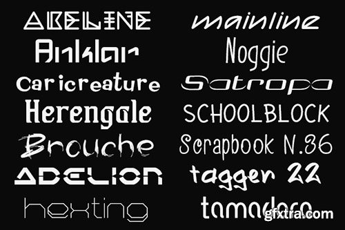 Designtnt - 17 Premium Fonts worth $125