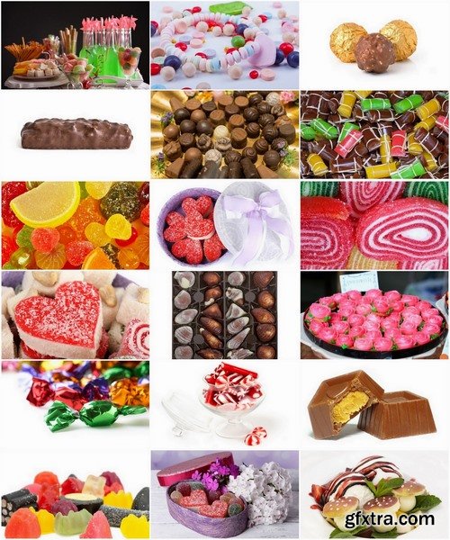 Collection of delicious candy 25 UHQ Jpeg