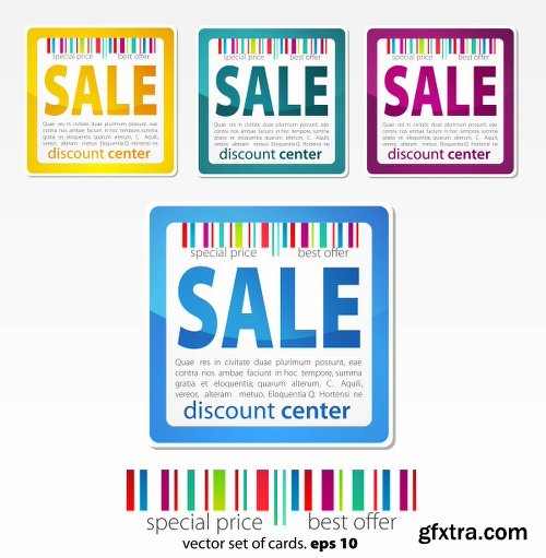 Big Sale Design Elements Vector Set