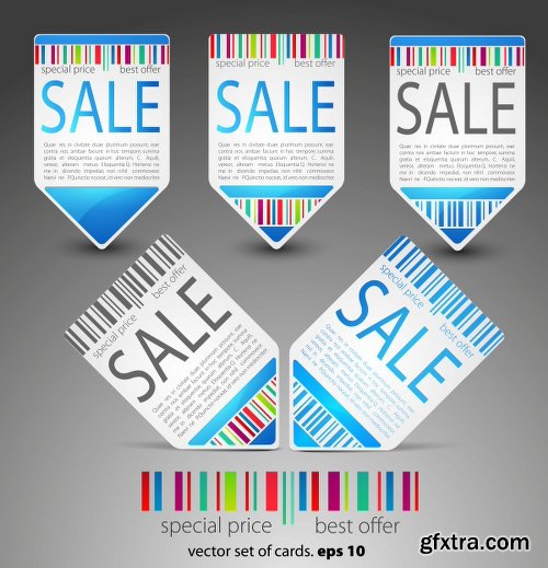 Big Sale Design Elements Vector Set