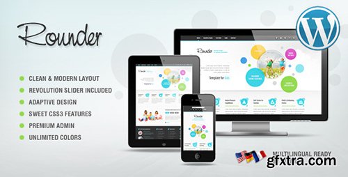 ThemeForest - Rounder v1.21 - Multi-Purpose Adaptive Wordpress Theme