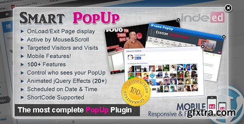 CodeCanyon - Indeed Smart PopUp v3.0 for WordPress