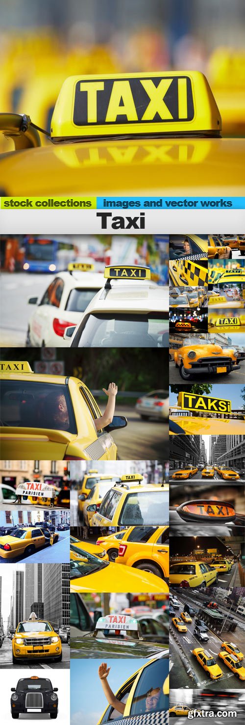 Taxi,25 x UHQ JPEG