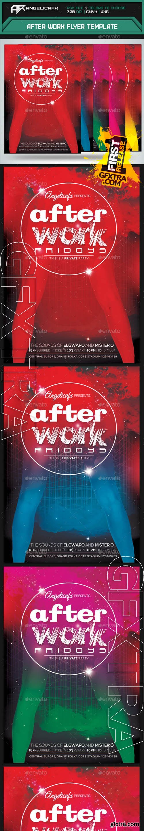 After Work Flyer Template - GraphicRiver 9016949