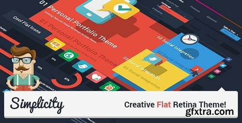 ThemeForest - Simplicity v1.1.1 - Creative Flat Retina Theme