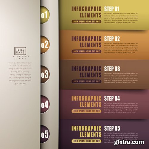 Infographic Elements Vector Set