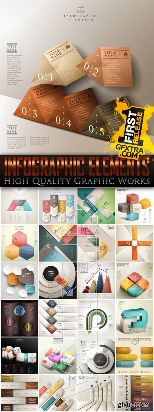 Infographic Elements Vector Set