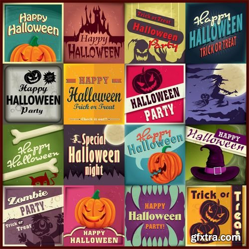 Vector - Halloween Flyers