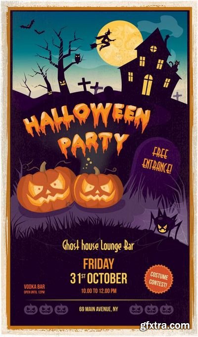 Vector - Halloween Flyers