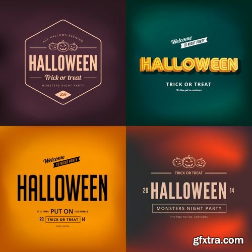 Vector - Halloween Flyers