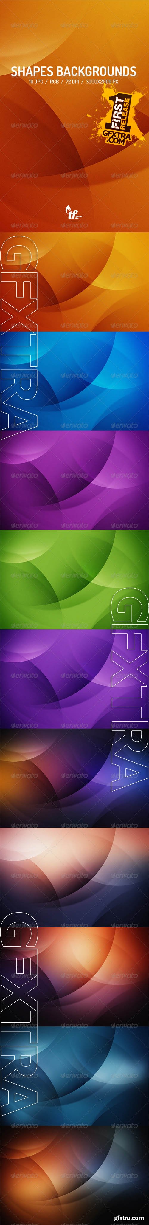 Shapes Backgrounds - GraphicRiver 7812806