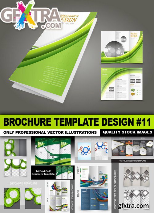 Brochure Template Design #11 - 25 Vector