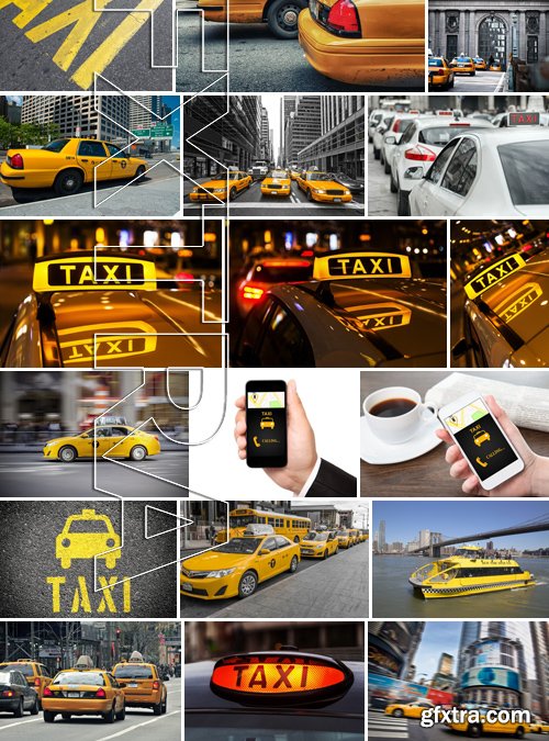 Stock Photos - Taxi 2, 25xJPG