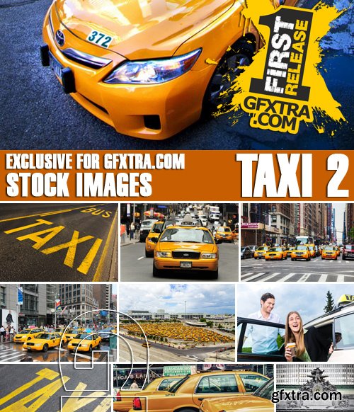 Stock Photos - Taxi 2, 25xJPG