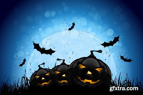 Halloween Vector Scrap - 15x EPS