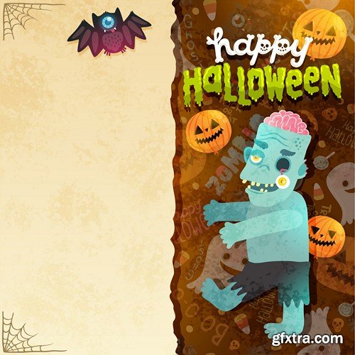 Halloween Vector Scrap - 15x EPS