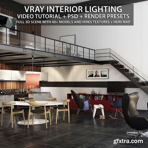 Aleso3D - Vray Interior Lighting