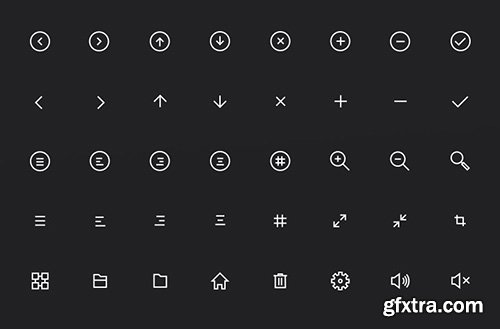 PSD, AI, SVG Web Icons - Crispy Icons