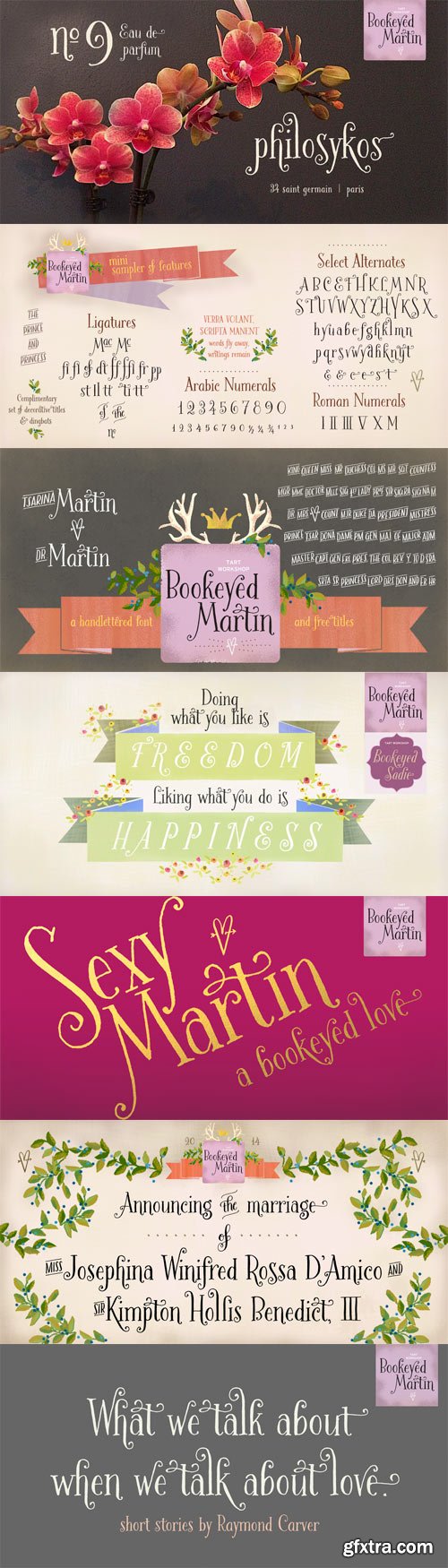 Bookeyed Martin Font Family - 2 Fonts for $30