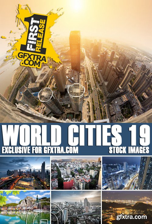 Stock Photos - World Cities 19, 25xJPG