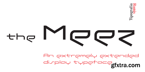 The Meez Font Family - 3 Fonts for $51