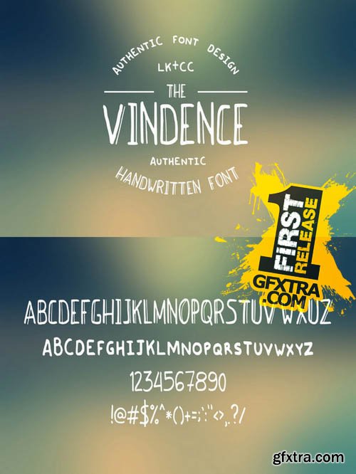 Vindence Handwritten Font