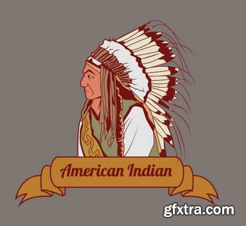 Native American Logos 25xEPS