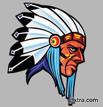 Native American Logos 25xEPS