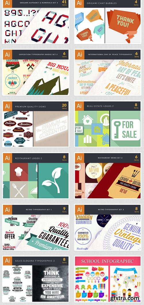 845 Premium Vector Packs worth $11,470