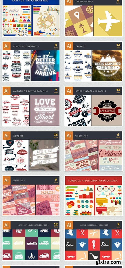 845 Premium Vector Packs worth $11,470