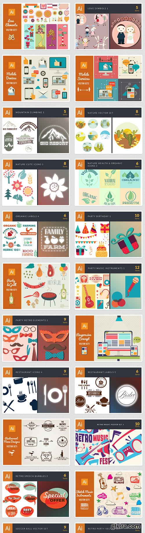 845 Premium Vector Packs worth $11,470