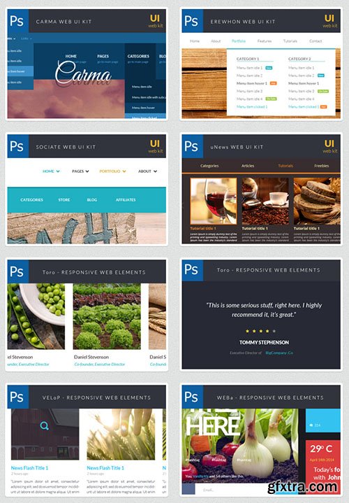 118 Web & Print Resources Packs worth $1,325