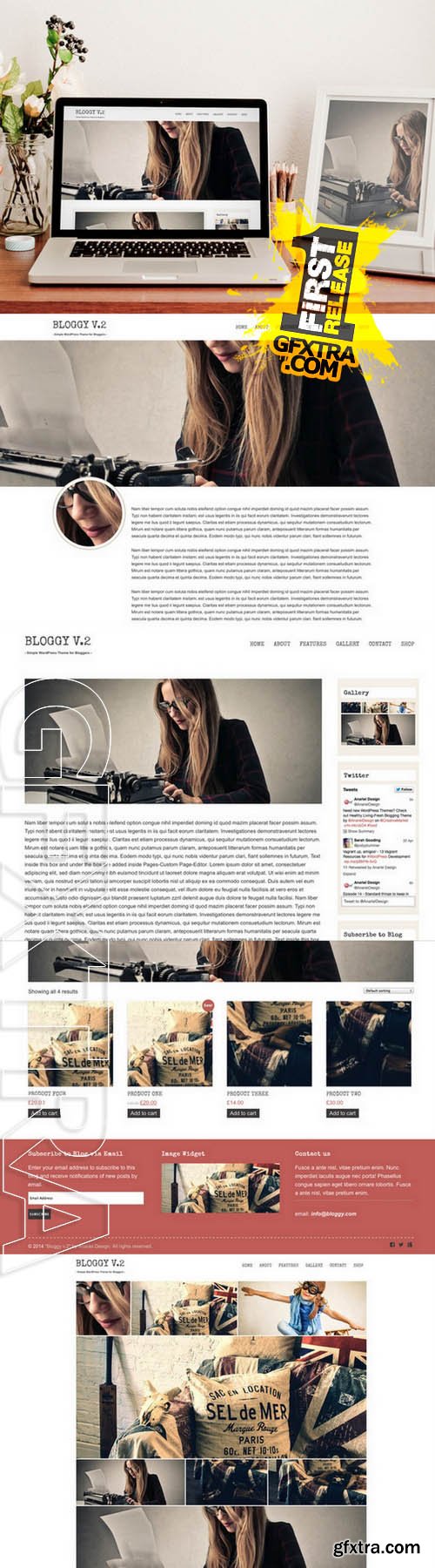 Bloggy v.2 - Blog WordPress Theme