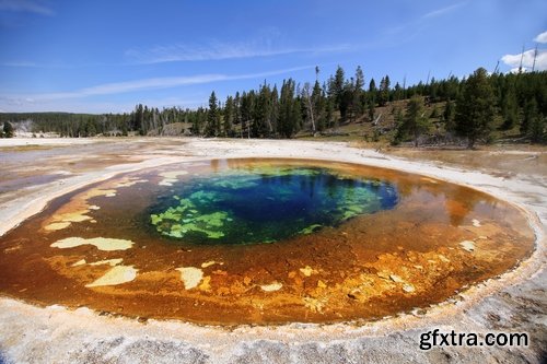 Collection of different geysers 25 UHQ Jpeg