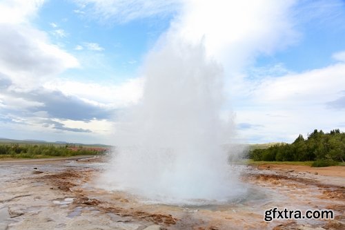 Collection of different geysers 25 UHQ Jpeg