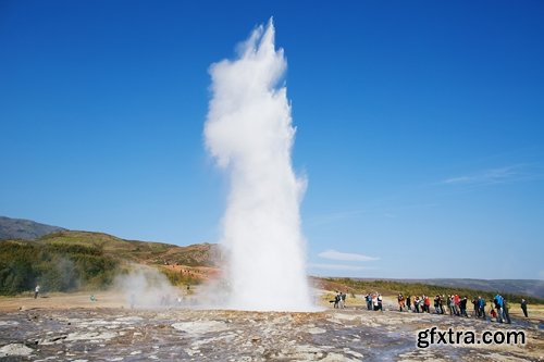 Collection of different geysers 25 UHQ Jpeg