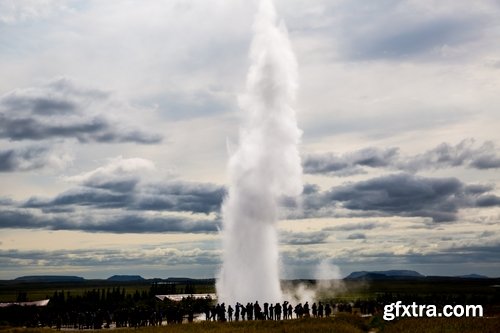 Collection of different geysers 25 UHQ Jpeg