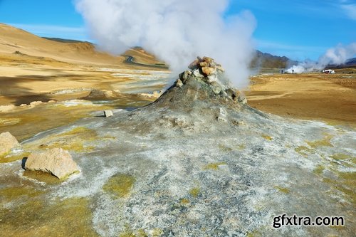 Collection of different geysers 25 UHQ Jpeg