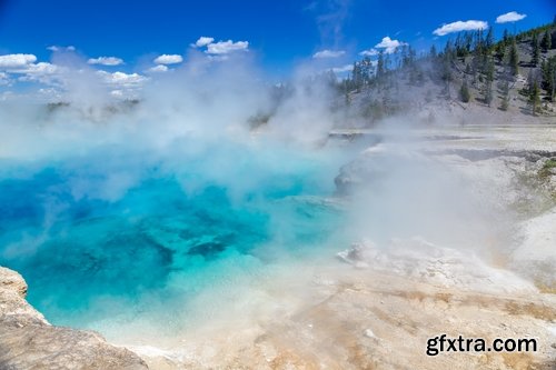 Collection of different geysers 25 UHQ Jpeg