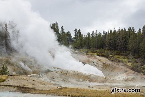 Collection of different geysers 25 UHQ Jpeg